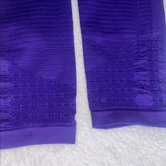 Gymshark Purple Athletic Leggings with Tapered Fit - Picture 8 of 12